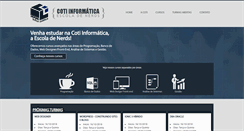 Desktop Screenshot of cotiinformatica.com.br
